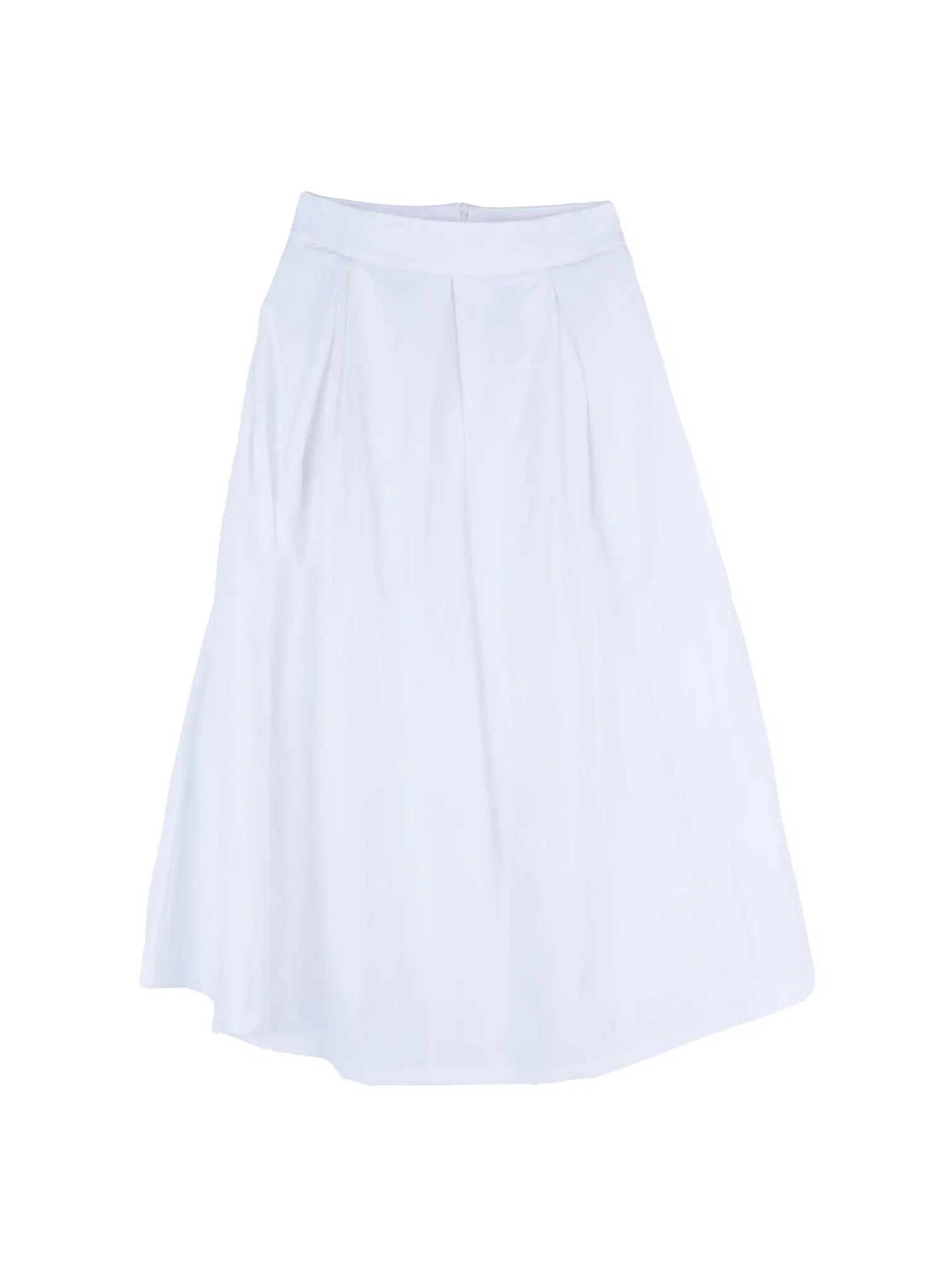 Pleated Flare Maxi Skirt CL524